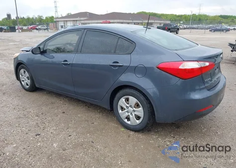 2015 Kia Forte Lx from USA, damaged, VIN KNAFX4A60F5311209